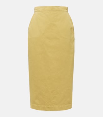 Midirock Denver aus Baumwoll-Gabardine | Max Mara