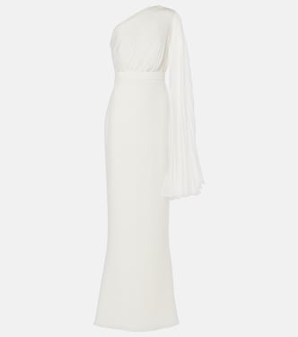 Novia - vestido Lorena de chifón y cady | Max Mara