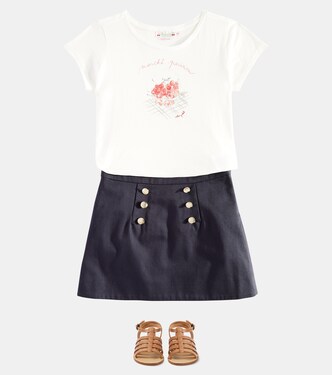 T-shirt Alcala in jersey di cotone | Bonpoint