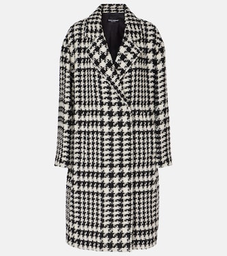 Abrigo de pata de gallo oversized | Dolce&Gabbana
