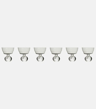 Eternal Snow Medium set of 6 glasses by Bela Silva | Serax