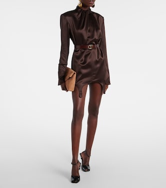 Blusa in raso di seta | Saint Laurent