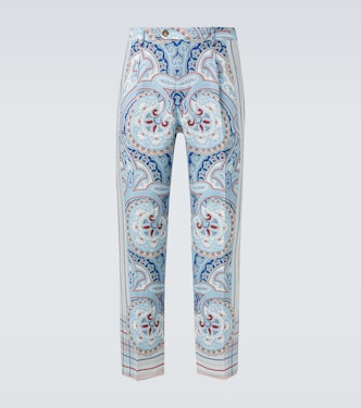 Paisley straight pants | Etro