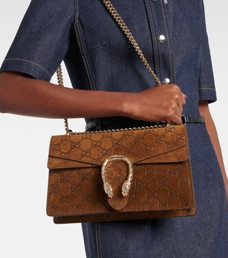 Borsa a spalla Dionysus Small in suede | Gucci