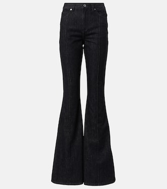 Jeans flared a vita alta | Self-Portrait