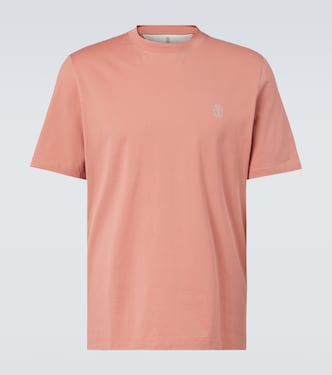 T-Shirt aus Baumwoll-Jersey | Brunello Cucinelli