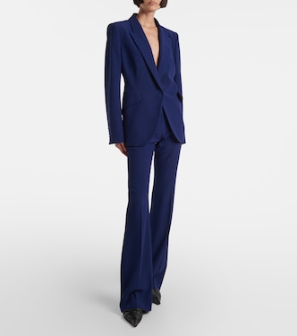 High-rise flared pants | McQueen