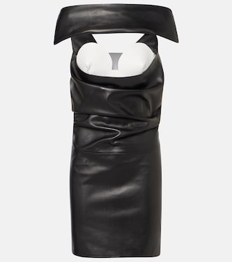 Cocktailkleid aus Leder | Jean Paul Gaultier