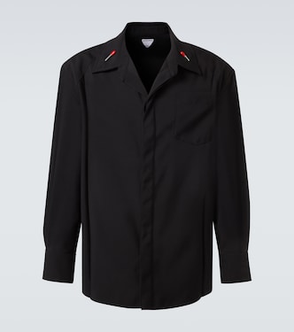Embellished wool shirt | Bottega Veneta