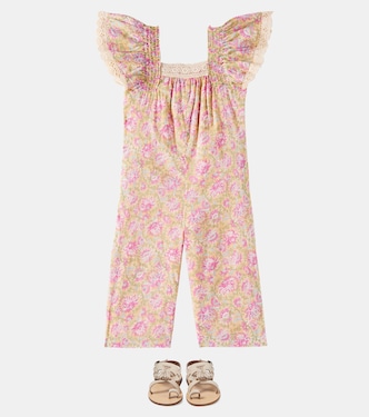 Bedruckter Jumpsuit Irene aus Baumwolle | Louise Misha