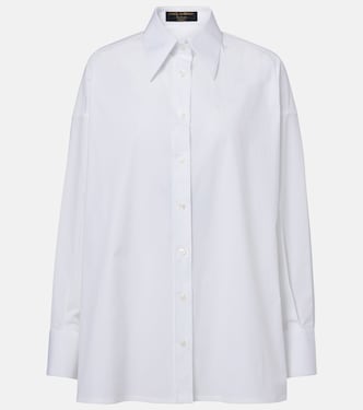 Oversized cotton-blend shirt | Dolce&Gabbana
