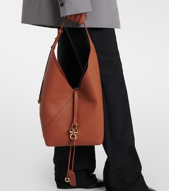 Borsa a spalla Origami Medium in pelle | Ferragamo
