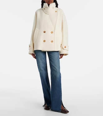 Oversized wool-blend coat | Chloé