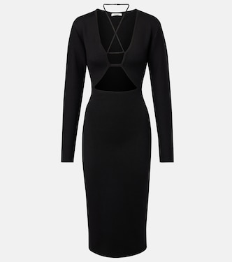 Vestido midi de punto de lana virgen | Nensi Dojaka