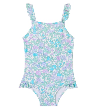 Baby Cecilia floral ruffled Liberty swimsuit | Bonpoint