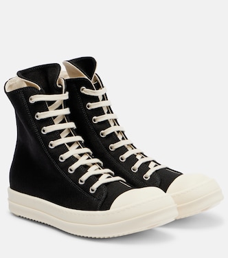 DRKSHDW denim sneakers | Rick Owens