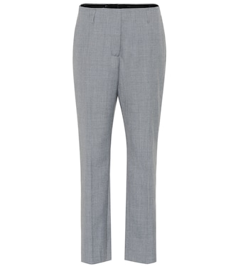 Pantaloni a vita alta in misto lana | Dries Van Noten