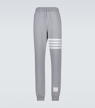 Pantalon de survêtement 4-Bar en coton | Thom Browne