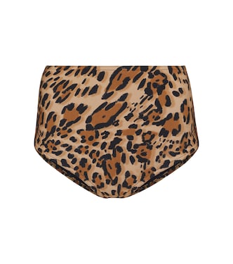 Slip bikini Bree a stampa leopardata | Karla Colletto