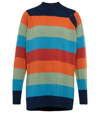 Lupetto Wharton striped cashmere sweater | Loro Piana