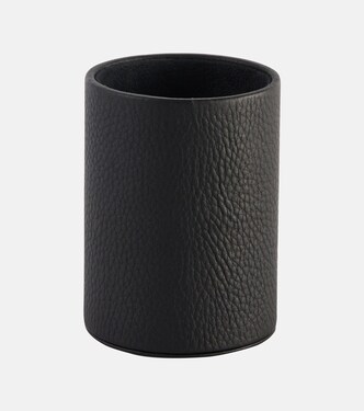 Leather pen pot | Michaël Verheyden