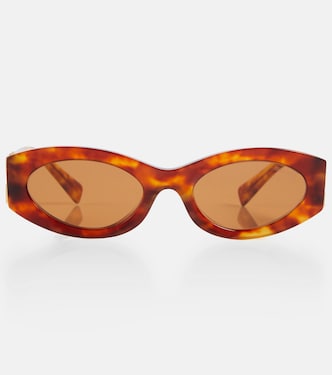Glimpse oval sunglasses | Miu Miu