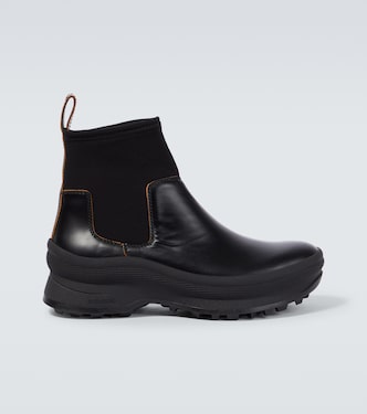 Leather Chelsea boots | Jil Sander