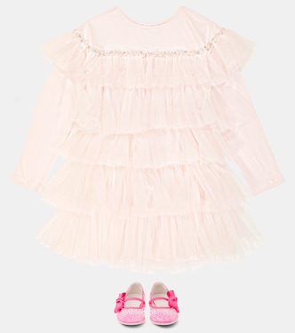 Melodie Strass ballet flats | Christian Louboutin Kids