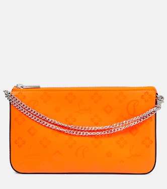 Loubila printed leather clutch | Christian Louboutin
