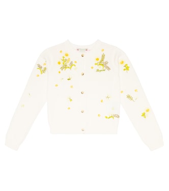 Cardigan Toesie brodé en coton | Bonpoint