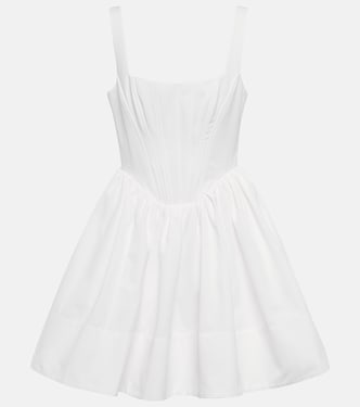 Landscape babydoll minidress | Staud