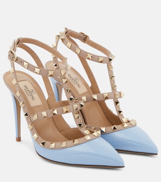 Salones Rockstud de charol | Valentino Garavani