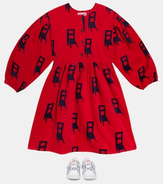 Kleid Have A Seat aus Samt | Bobo Choses