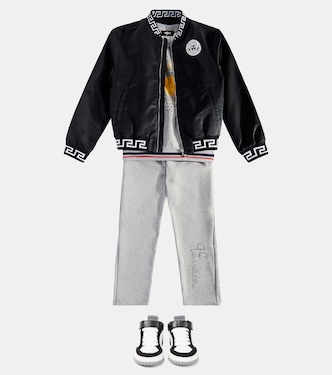 Jogginghose aus Baumwoll-Jersey | Versace Kids