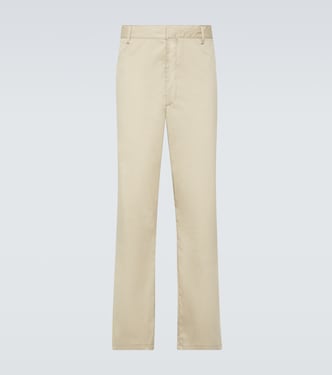 Gerade Hose aus einem Baumwollgemisch | Prada
