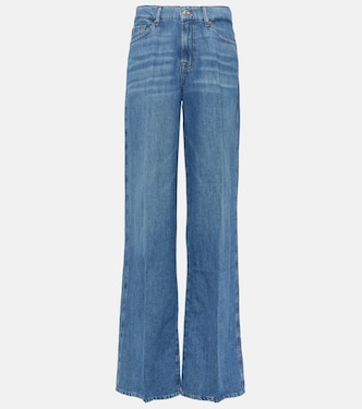 High-rise flared jeans | 7 For All Mankind