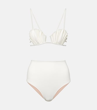 La Mer Coquillage high-rise bikini | Adriana Degreas