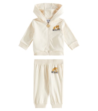Baby - Tuta in cotone con stampa | Moschino Kids