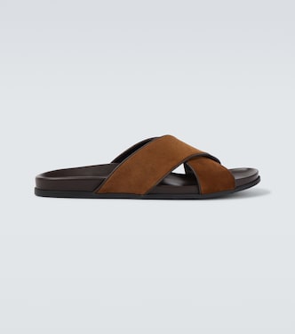 Chiltern suede sandals | Manolo Blahnik