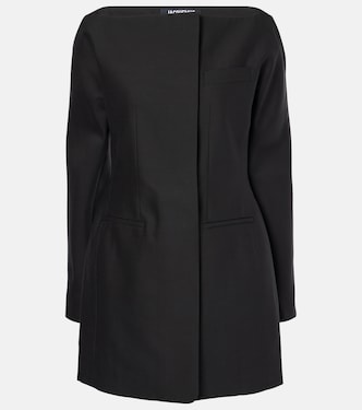 Spalla wool and silk minidress | Jacquemus