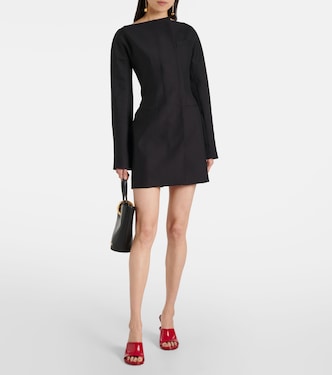 Spalla wool and silk minidress | Jacquemus