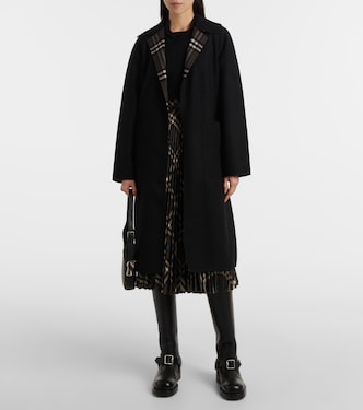 Cappotto a portafoglio in lana | Burberry