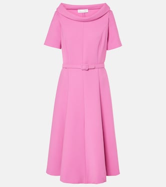 Midikleid aus einem Wollgemisch | Oscar de la Renta