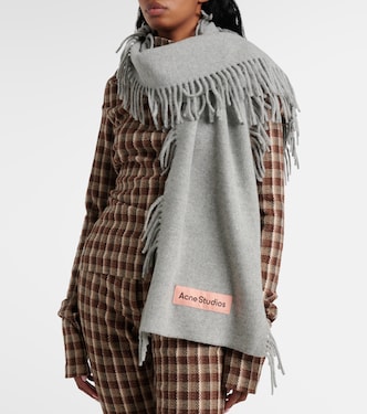 Sciarpa in lana con logo | Acne Studios