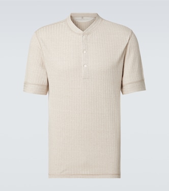 Linen and cotton T-shirt | Brunello Cucinelli
