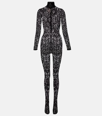 Bodysuit Rebrodé aus Spitze | Valentino
