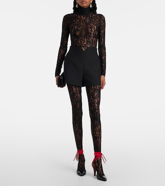 Combi-pantalon Rebrodé en dentelle | Valentino