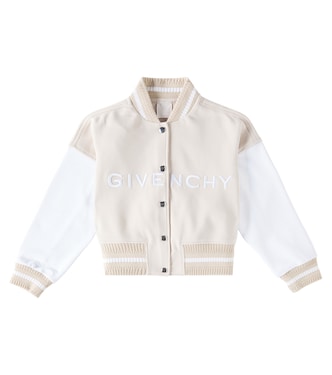 Giacca varsity in misto cotone | Givenchy Kids