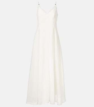 Monili cotton maxi dress | Brunello Cucinelli