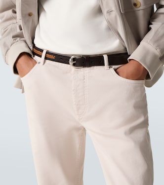 Leather belt | Brunello Cucinelli